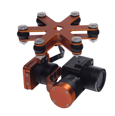 4K Camera And 2 Axis Gimbal Waterproof Module
